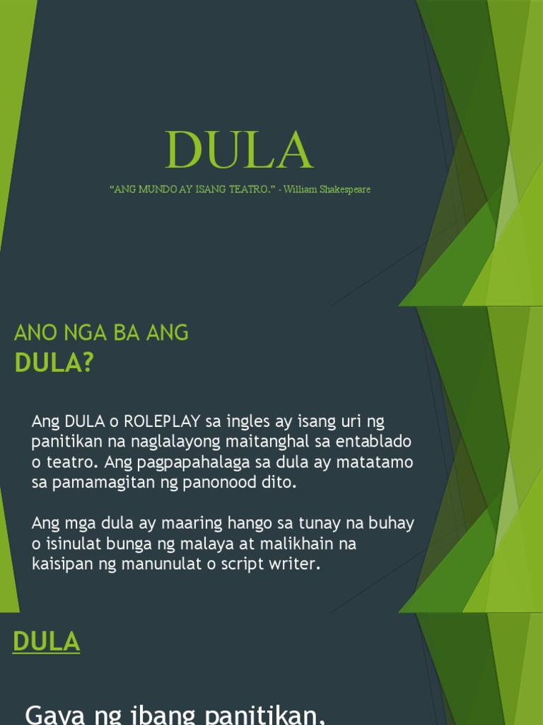 DULA | PDF