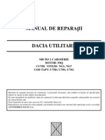 Manual Service (Reparatii) Dacia Papuc Diesel F8Q: Caroserie