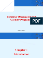 Computer Organization and Assembly Programming: 1 Compile by Abrham Y