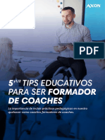 5 Tips Educativos Formador de Coaches: para Ser