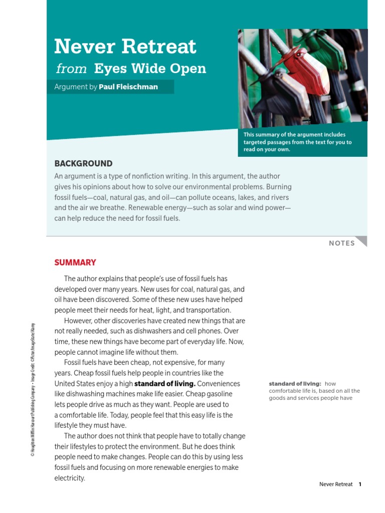 Never retreat from eyes wide open pdf fossil fuels fuels
