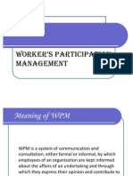 Worker-S Participation in Management