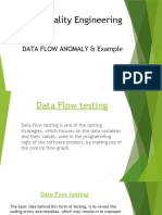 Data Flow Anomilies