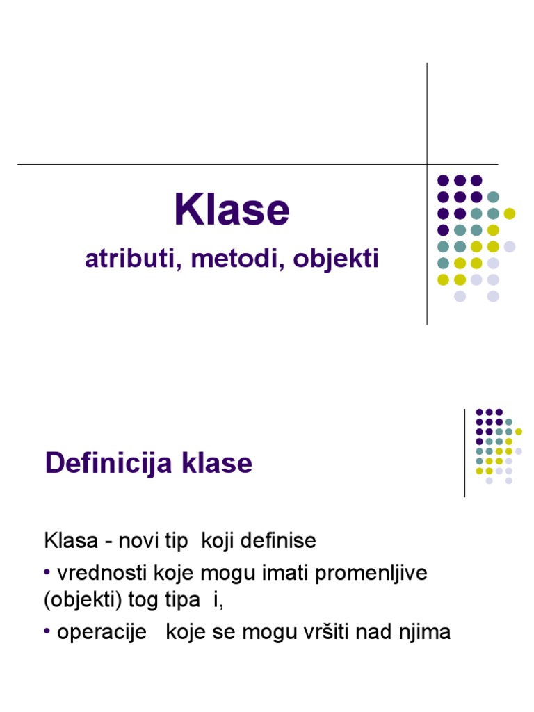 Objektno Oorijentisano Programiranje - 2 | PDF