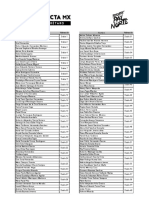 Roomlist Tecate Pal Norte 