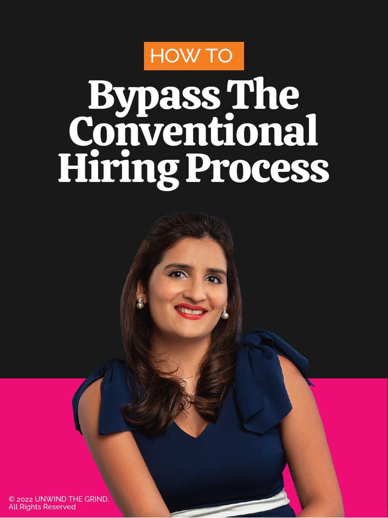 How To Bypass The Conventional Hiring Process V4 PDF Mentorship