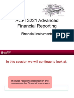 ACFI 3221 Advanced Financial Reporting