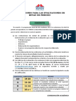 Disposiciones Evaluacion Mitad de Periodo - 23