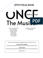 Once Upon A Time The Musical Libretto Vocal Book