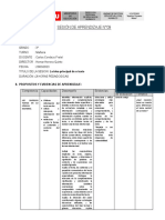 SESIÓN DE APRENDIZAJE 23 de Marzo