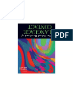 Anthony P Grant 2020 The Oxford Handbook of Language Contact-Oxford University Press, USA (2020)