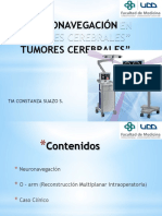 "Neuronavegación EN Tumores Cerebrales": TM Constanza Suazo S