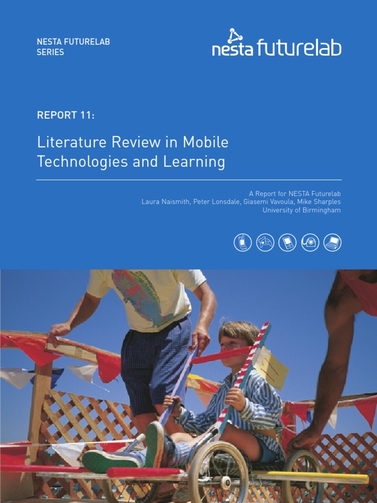 Lit Review of Mobile Learning Technologies and Learning | PDF ...
