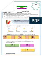 Prueba Matemáticas