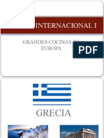 Cocina Internacional I: Grandes Cocinas de Europa