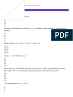 Razonamiento Matematico: Obligatorio