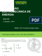 CONVERSÃO ELETROMECÂNICA DE ENERGIA