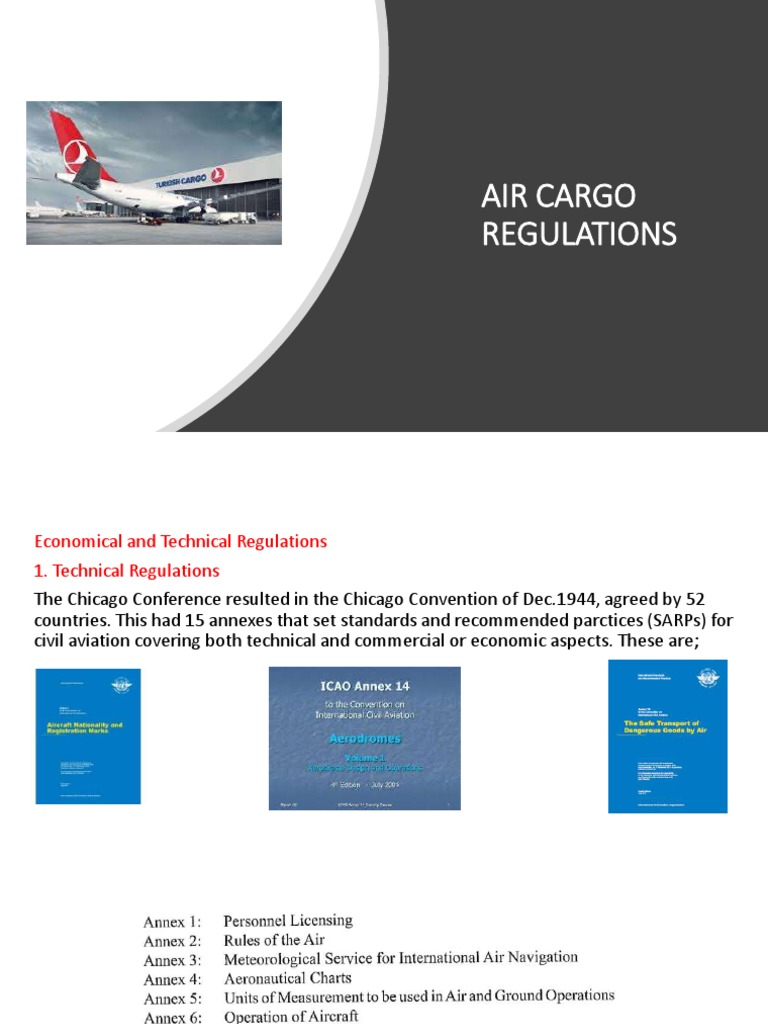 4air Cargo Regulations PDF Airlines Cargo