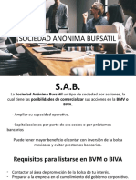 Sociedad Anónima Bursátil