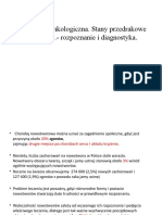 Profilaktyka Onkologiczna. Stany Przedrakowe Jamy Ustnej.-Rozpoznanie I Diagnostyka