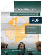 Distribuciones de probabilidad discretas y sus propiedades