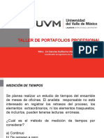 Taller de Portafolios Profesional: Mtro. en Ciencias Guillermo Alejandro Priego González