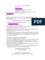 Dos Crimes em Espécie Contra A Fé Pública