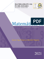 Matemáticas III: Cuaderno de actividades