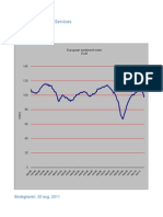 ECB Sentiment Index Aug. 2011