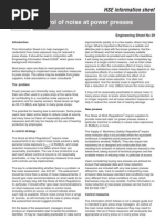 Eis29 - Control of Noise at Power Presses