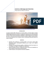 Curso Gerencia y Liderazgo para Gerentes