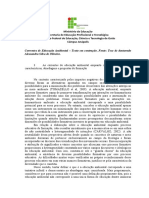 Ministério Da Educação Secretaria de Educação Profissional e Tecnológica Instituto Federal de Educação, Ciência e Tecnologia de Goiás Câmpus Anápolis