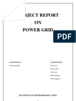 Project Report On Power Grid