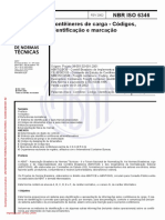 NBR ISO 6346 Contêineres de Carga - Códigos, Identificação e Marcação