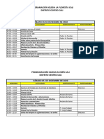 Programación Iglesia El Edén - 05 Diciembre 2020