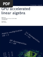 Download GPU Accelerated Linear Algebra by Mikkel Bundgaard-Ovesen SN63563777 doc pdf