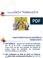 Audiência Trabalhista