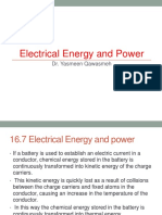 Electrical Energy and Power: Dr. Yasmeen Qawasmeh
