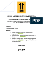 Curso Metodología Universitaria