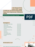 Multikulturalisme Dan Integrasi Pada Kehidupan Masyarakat LDII: Masjid Al-Hidayah, Kecamatan Banjarmasin Timur, Kota Banjarmasin, Kalimantan Selatan
