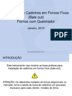 Instalação de Cadinhos em Fornos Fixos (Com Queimador)