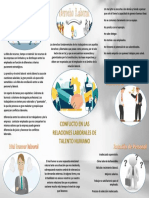 Infografía-Conflicto en Las Relaciones Laborales de Talento Humano