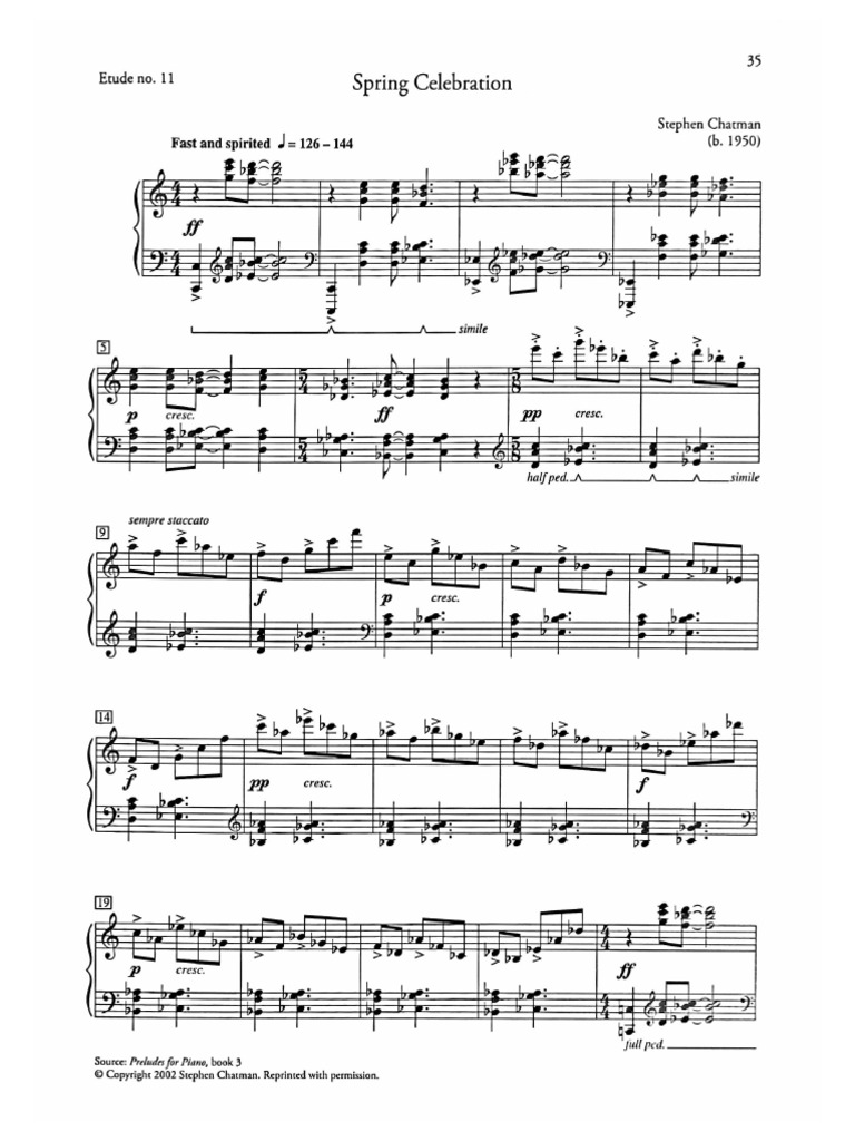 Spring Celebration PDF