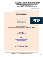 Curriculum: "Jag Laboratorio"