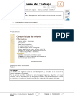 6basico - Guia Trabajo Lenguaje y Comunicacion - Semana 13