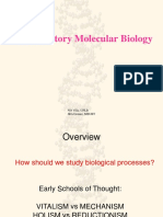 BIO107 INTRO TO MolBio