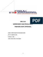 DEA 2332 Supervisory Electrical Work Prepare Staff Appraisal
