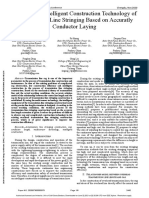 Research On Intelligent Construction Technology of Transmission Line Stringing Based On Accuratly Conductor Laying