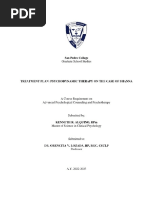 Kralquino - TREATMENT-PLAN-COUNSELING-PSYCHOTHERAPY