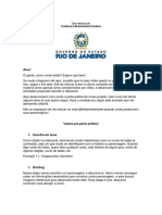 Oficina de Design de Personagem Parte Prática